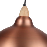 Oak Taklampa Ø35 Borstad Koppar-Lampconcept.se