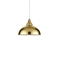 Oak Taklampa Ø35 Klar Mässing-Lampconcept.se
