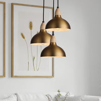 Oak Ø19 Borstad Mässing-Lampconcept.se