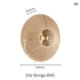 Orb Strings Vägglampa Ø40-Lampconcept.se