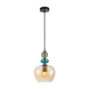 Busco Round Taklampa Amber
