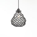 Wavy Taklampa Ø23 - Svart