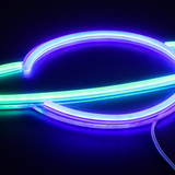 Saturn Neonskylt Blå/Grön