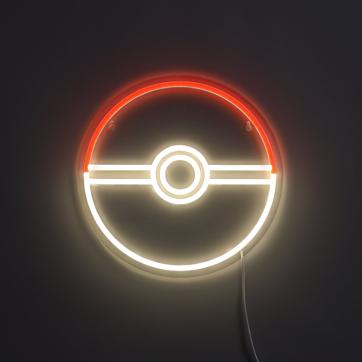 Pokéball Neon Væglampe