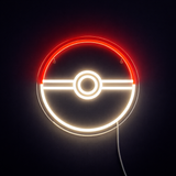 Pokéball Neon Vägglampa