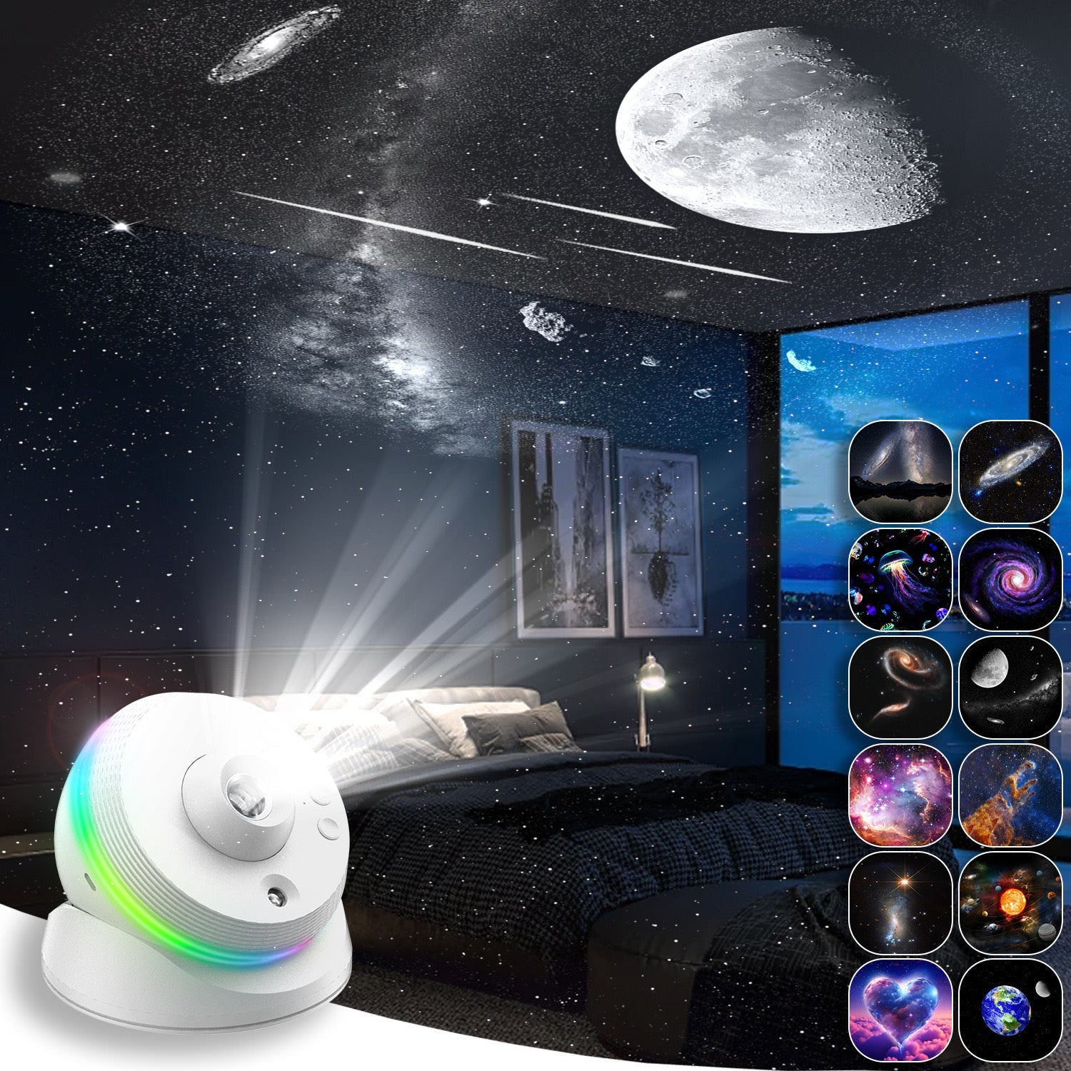 Sky LED Projector RGB-Lampconcept.se