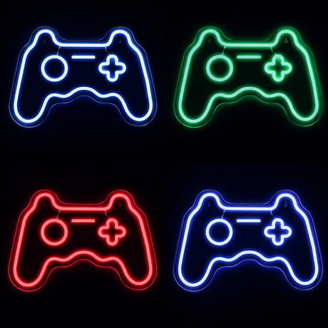 Joystick Neonskylt