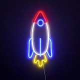 Rocket Neon Vägglampa
