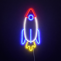 Rocket Neon Vägglampa