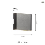 Romano 11 cm LED IP54 Utomhus