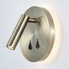 Nelly LED Vägglampa Borstad Mässing-Lampconcept.se