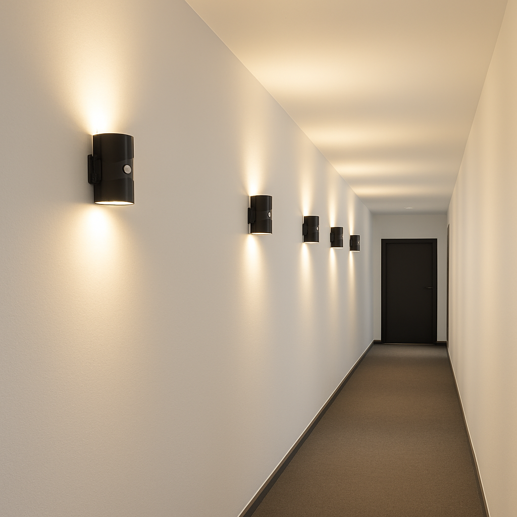 Daisy Trådlös Sensorlampa Svart-Lampconcept.se