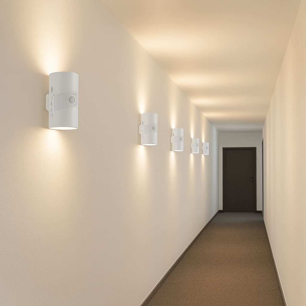 Daisy Trådlös Sensorlampa Vit