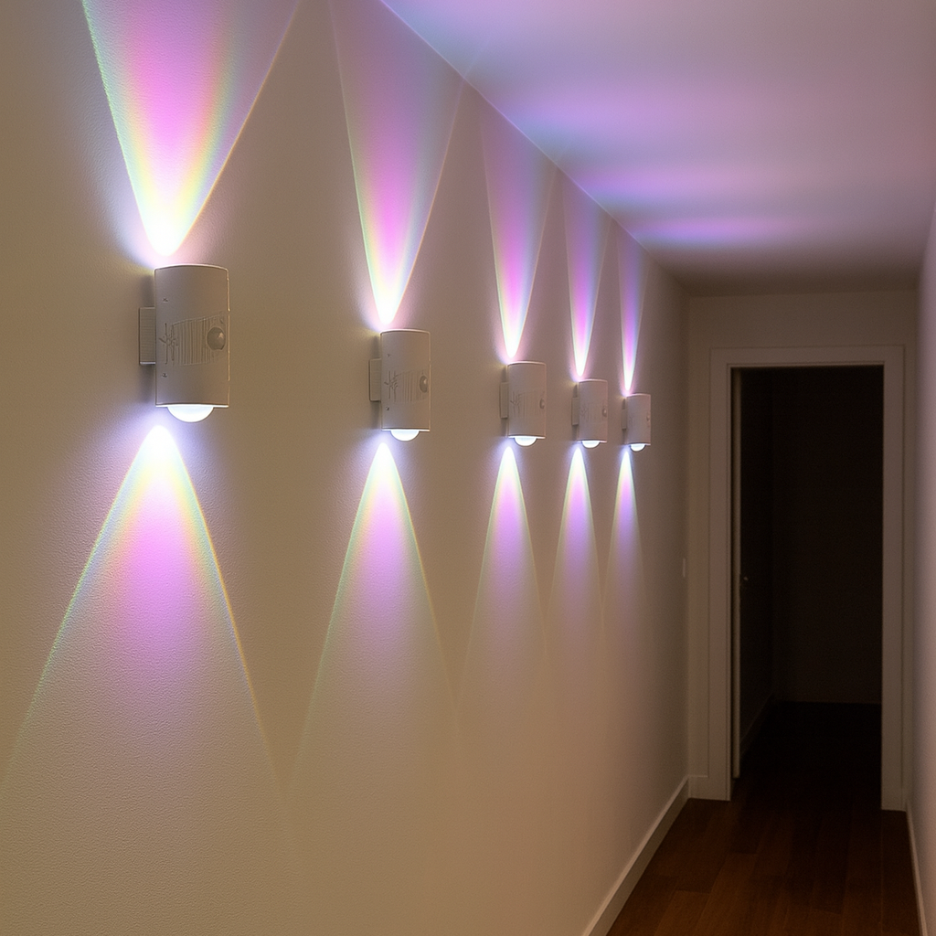 Daisy Trådlös Sensorlampa Vit RGB-Lampconcept.se