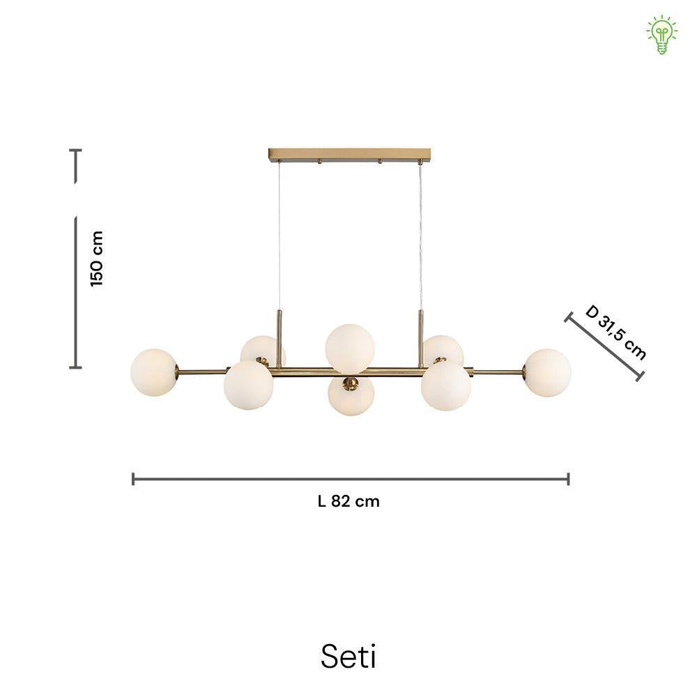 Seti Långbordstaklampa