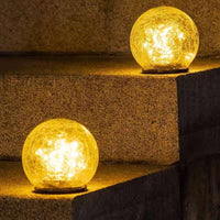 Solcelle Glasklot 12cm-Lampconcept.se