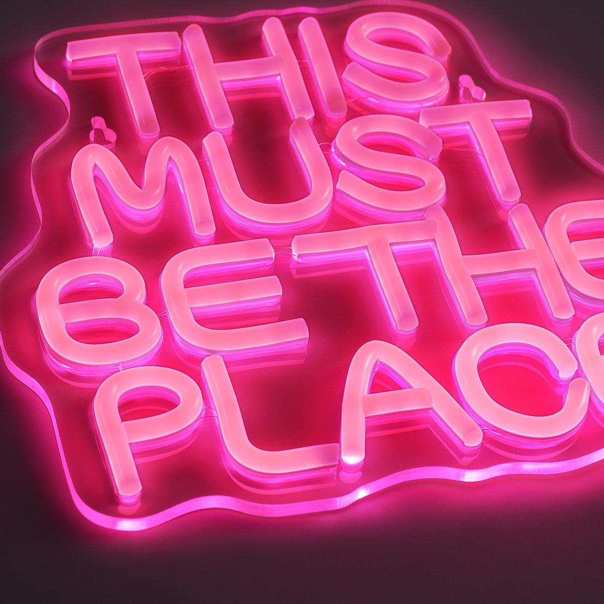 This Must Be The Place Neon Væglampe