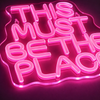 This Must Be The Place Neon Vägglampa