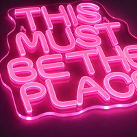 This Must Be The Place Neonskylt