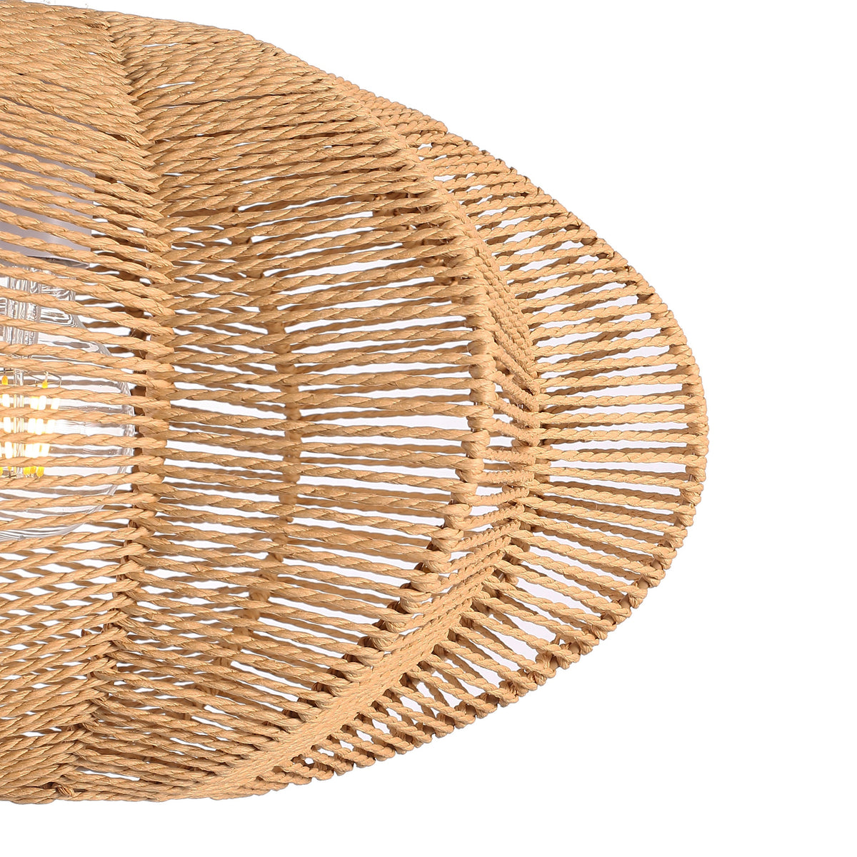 Tiva Braided Taklampa Ø45