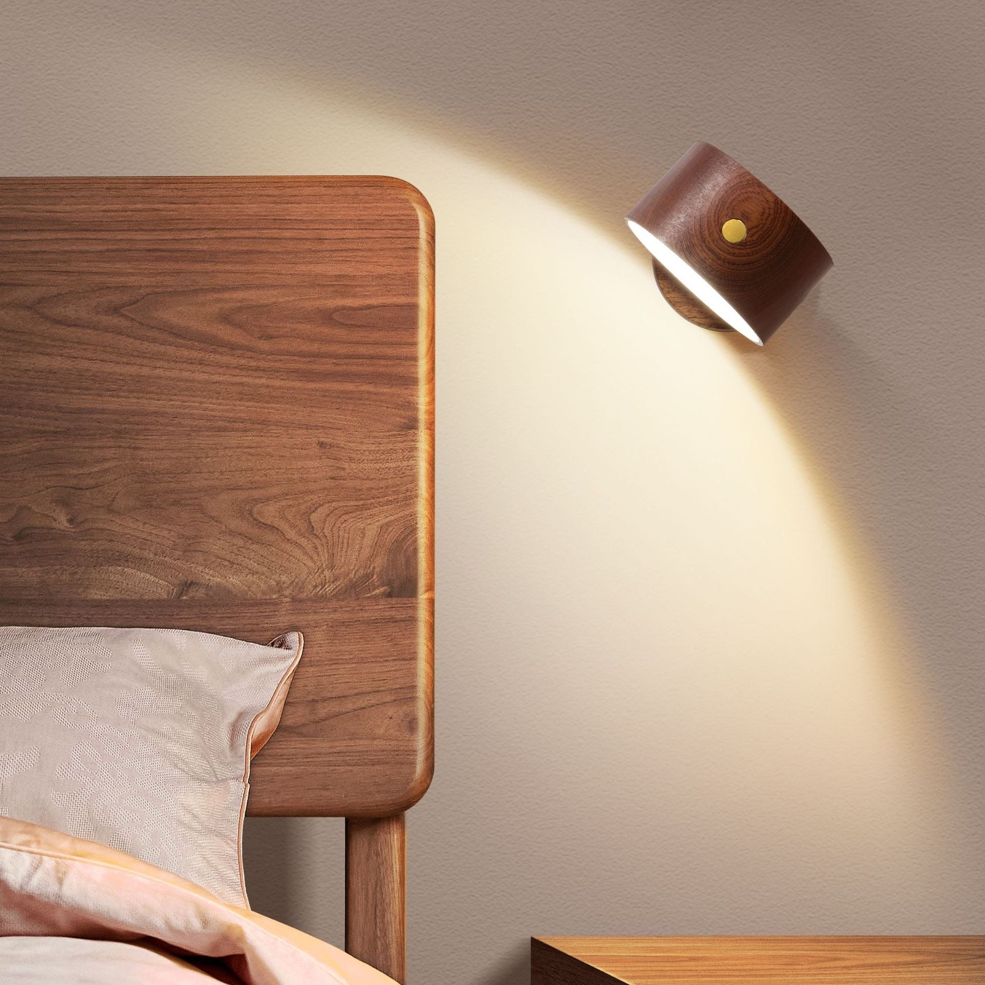 Björk Trådlös Vägglampa