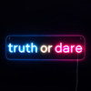 Truth or Dare Neon Vägglampa