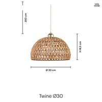 Twine Taklampa Ø30