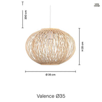 Valence Taklampa Ø35 Svart-Lampconcept.se