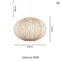 Valence Taklampa Ø46 Svart-Lampconcept.se