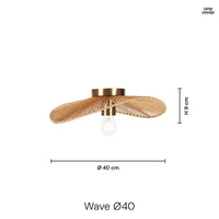 Wave Taklampa Ø40-Lampconcept.se