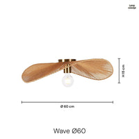 Wave Taklampa Ø60-Lampconcept.se