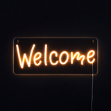 Welcome Neon Vägglampa