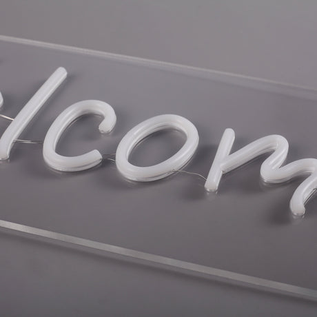 Welcome Neon Vägglampa-Lampconcept.se