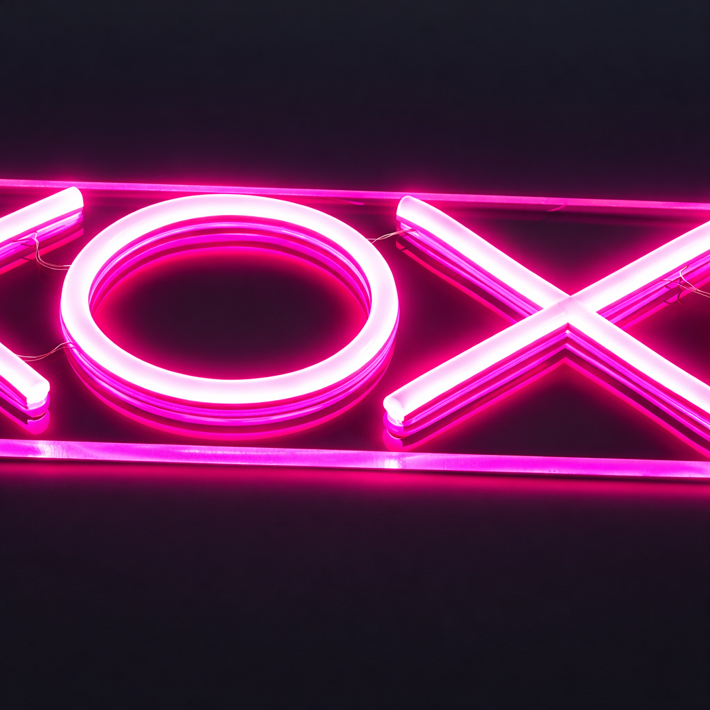XOXO Neonskylt