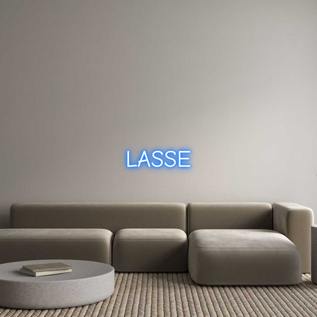 Custom Neon: LASSE-Lampconcept.se