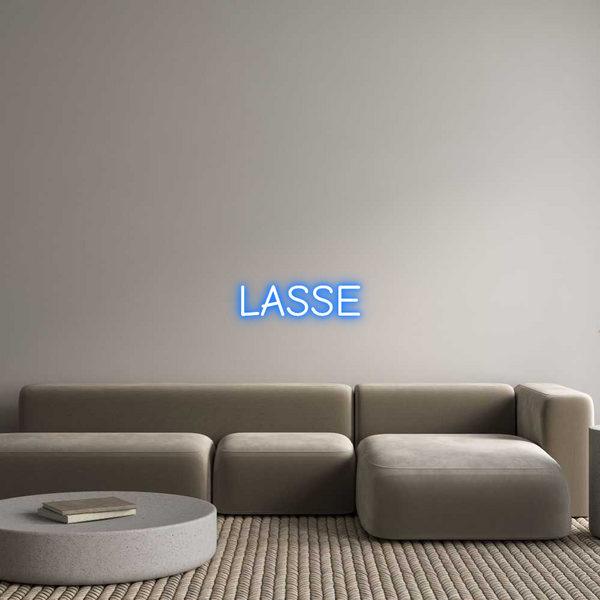 Custom Neon: LASSE-Lampconcept.se