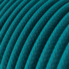 Textilkabel Cerulean Blue-Lampconcept.se