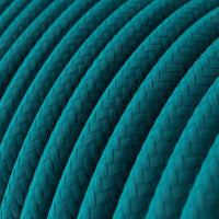 Textilkabel Cerulean Blue-Lampconcept.se
