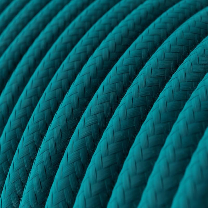 Textilkabel Cerulean Blue-Lampconcept.se