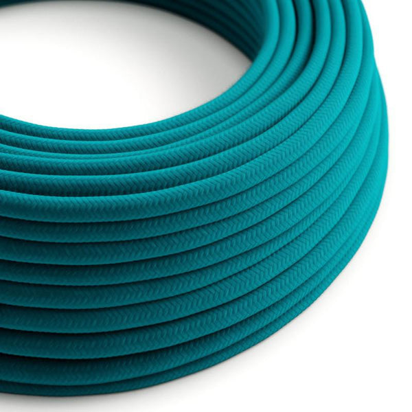 Textilkabel Cerulean Blue-Lampconcept.se