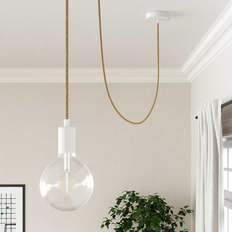 Textilkabel Jute-Lampconcept.se
