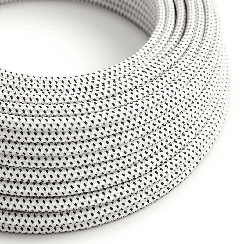 Textilkabel Stracciatella-Lampconcept.se