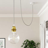 Textilkabel Vit-Lampconcept.se