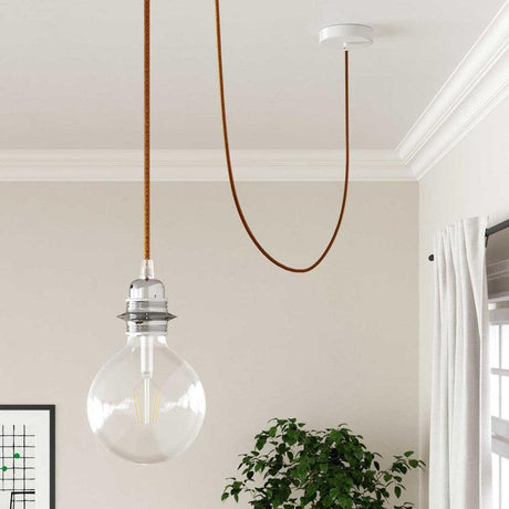 Textilkabel Koppar-Lampconcept.se