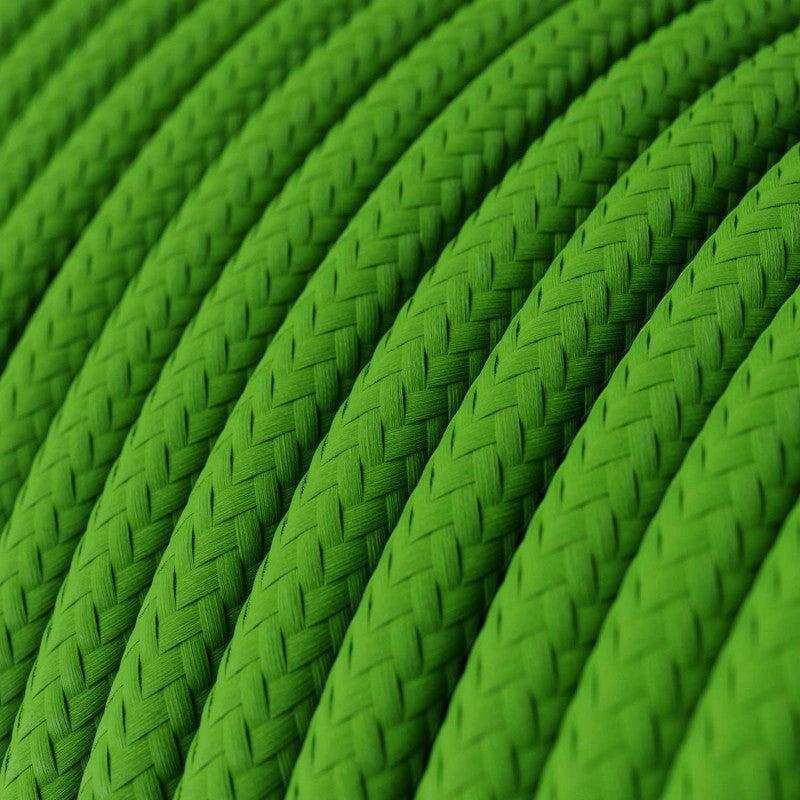 Textilkabel Lime Green-Lampconcept.se
