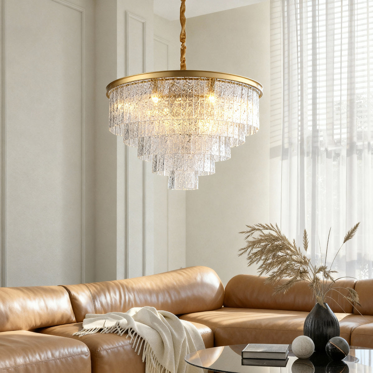 Kiruna Ljuskrona Ø80-Lampconcept.se