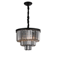 Santorini Ljuskrona Ø40 Smoke-Lampconcept.se