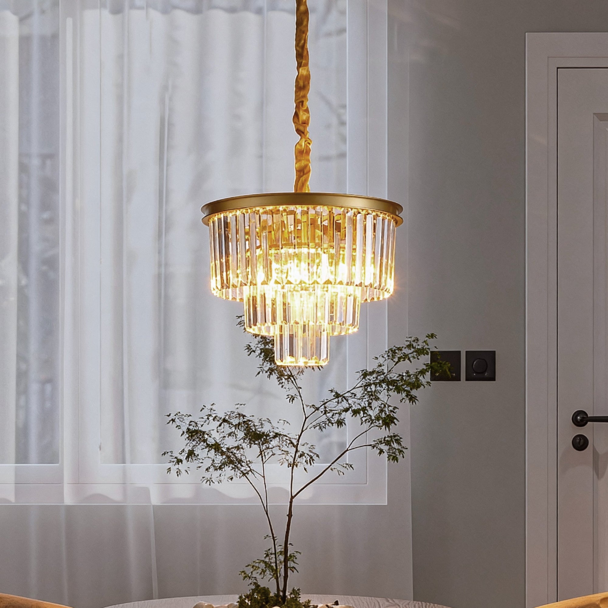 Santorini Ljuskrona Ø40 Klar-Lampconcept.se