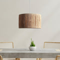 Raffia Taklampa Ø40