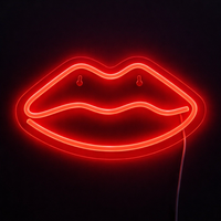 Kiss Neon Vägglampa